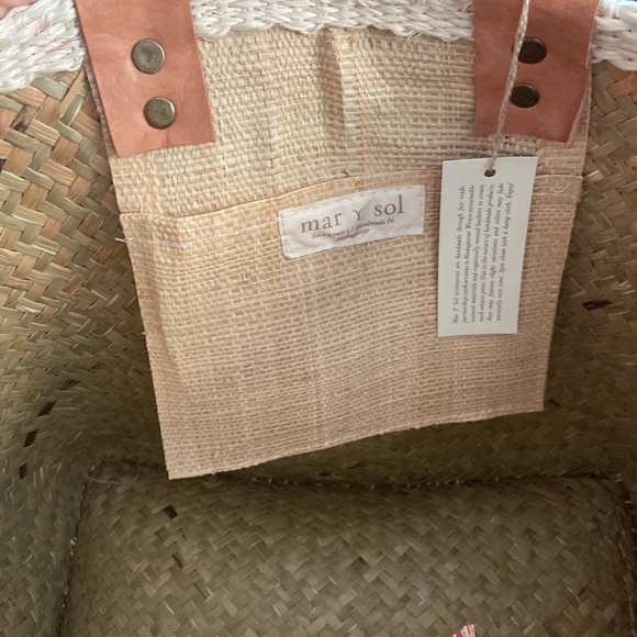 💕 Mar Y Sol Pink Sahara Tote 💕 - Picture 5 of 8